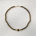 14k Tiger's Eye Necklace