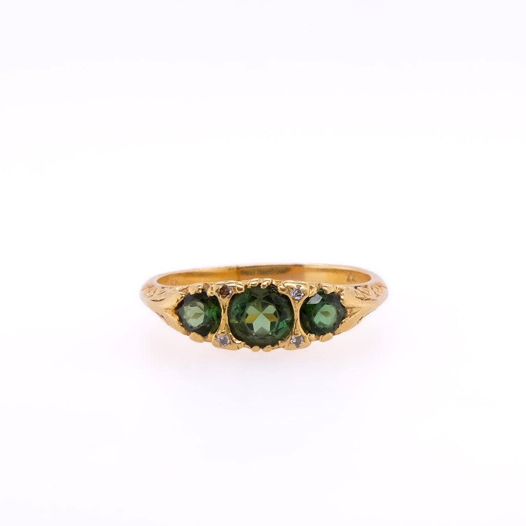 18k Tourmaline Ring