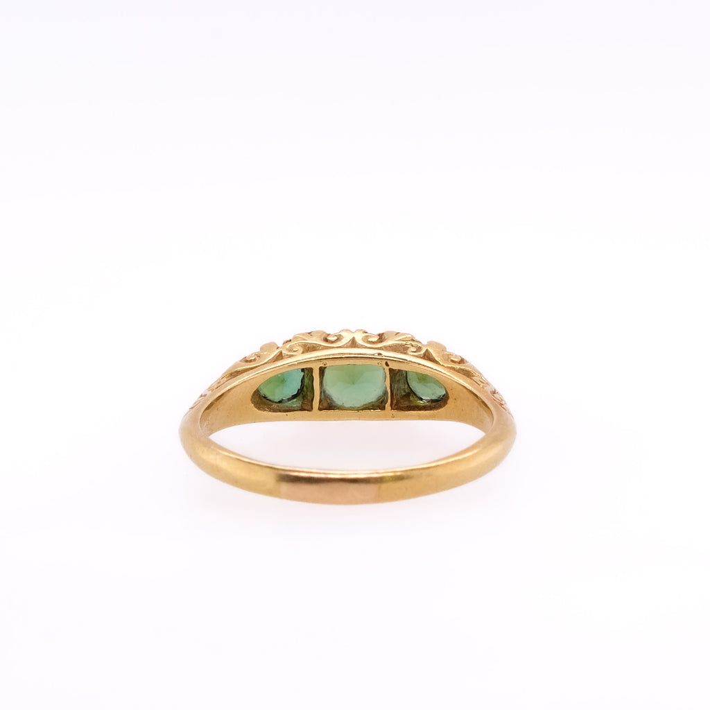 18k Tourmaline Ring