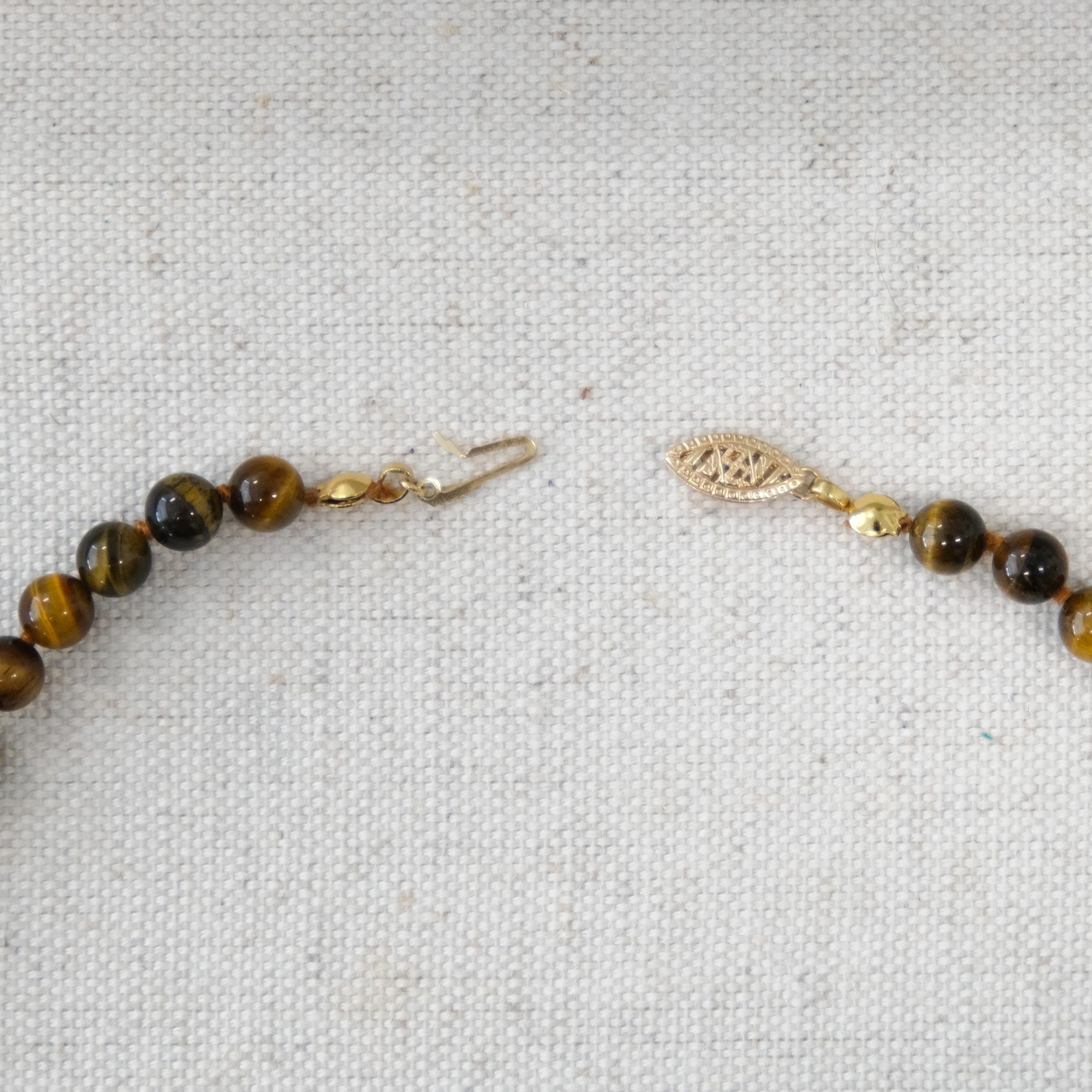 14k Tiger's Eye Necklace
