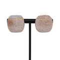 18k Pavé Diamond Earrings