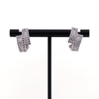 14k French Back Diamond Earrings