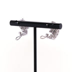 14k French Back Diamond Earrings