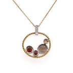 14k Gabriel & Co. Gemstone Necklace
