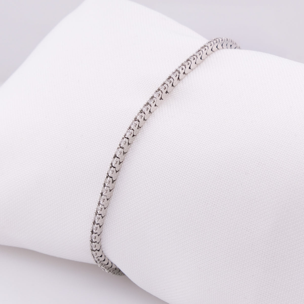 14k Diamond Tennis Bracelet