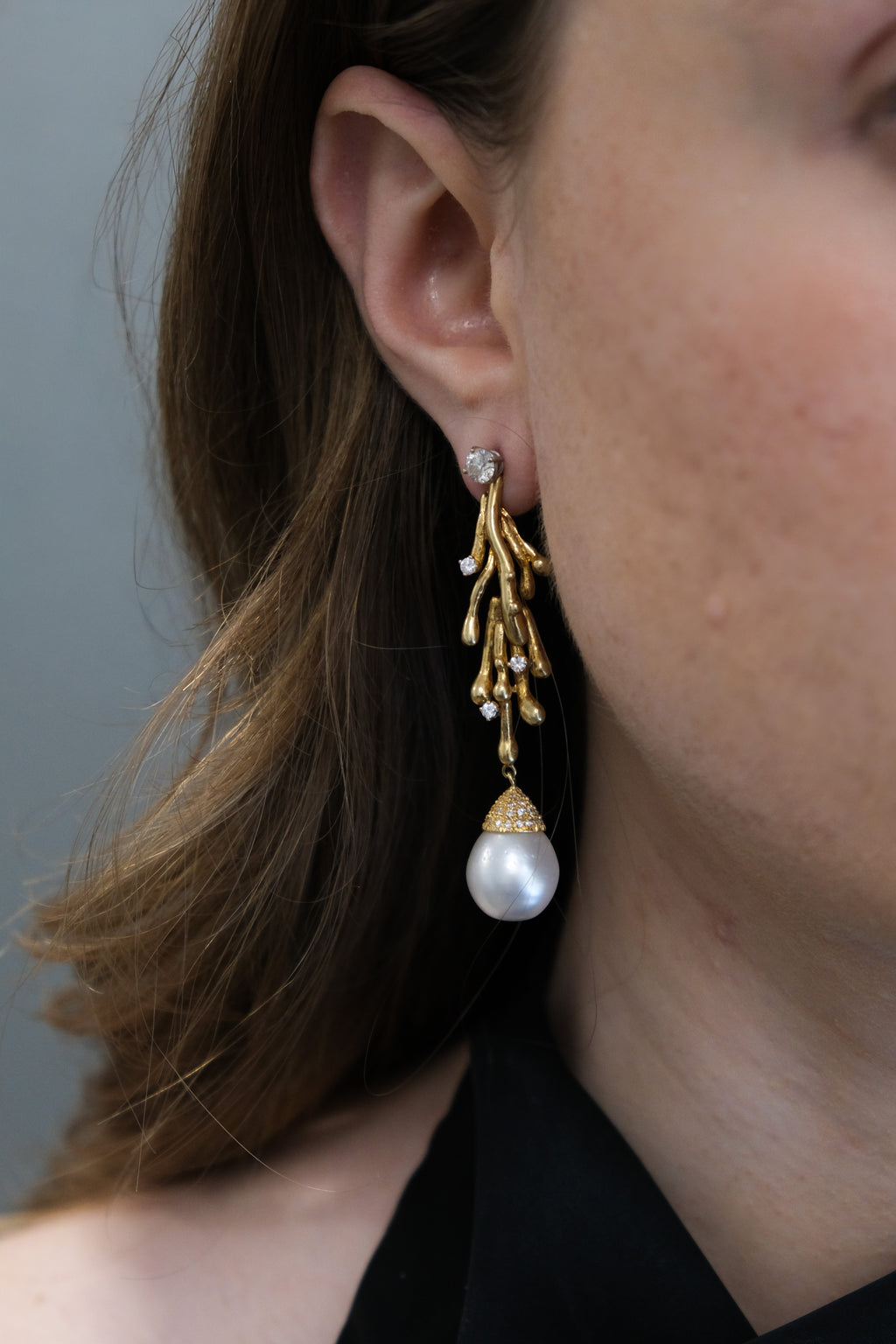 14k Dangling Earring Jackets