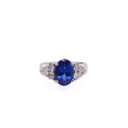 14k Tanzanite & Diamond Ring