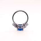 14k Tanzanite & Diamond Ring