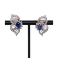 14k French Back Butterfly Earrings
