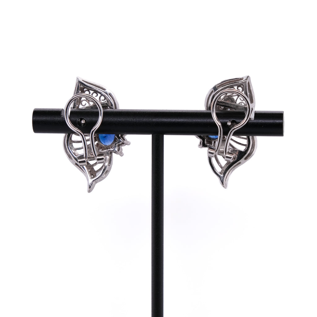 14k French Back Butterfly Earrings