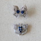 14k French Back Butterfly Earrings
