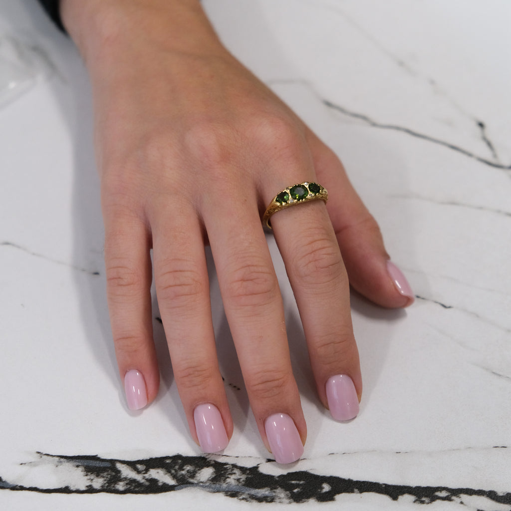 18k Tourmaline Ring