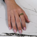 18k Tourmaline Ring