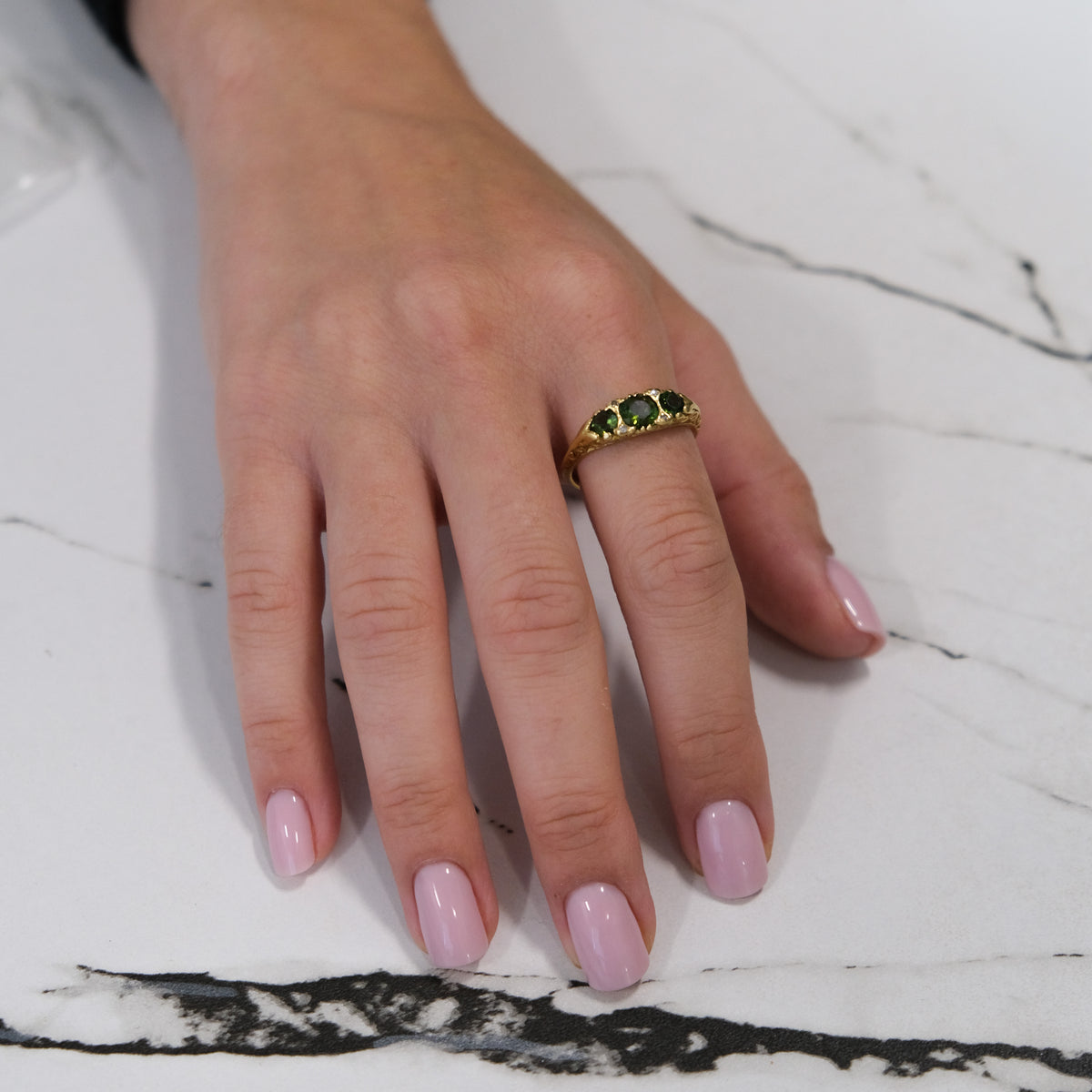 18k Tourmaline Ring