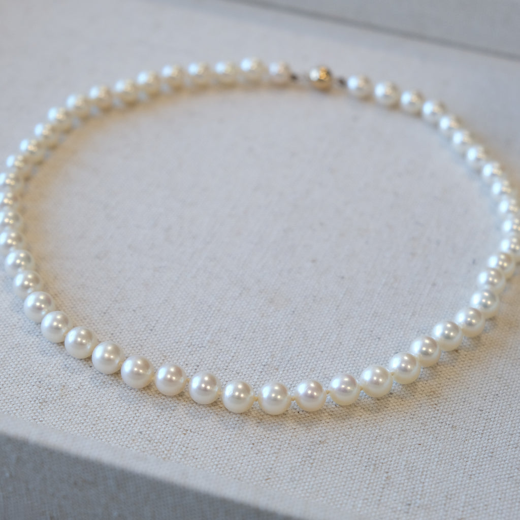 14k Pearl Necklace