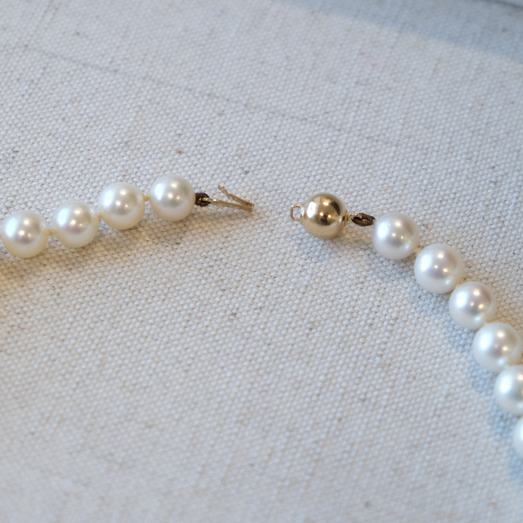 14k Pearl Necklace