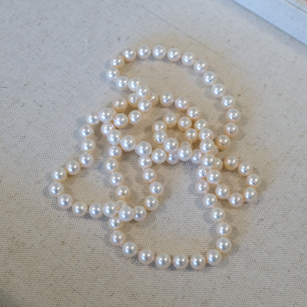 Opera Length Pearl Necklace