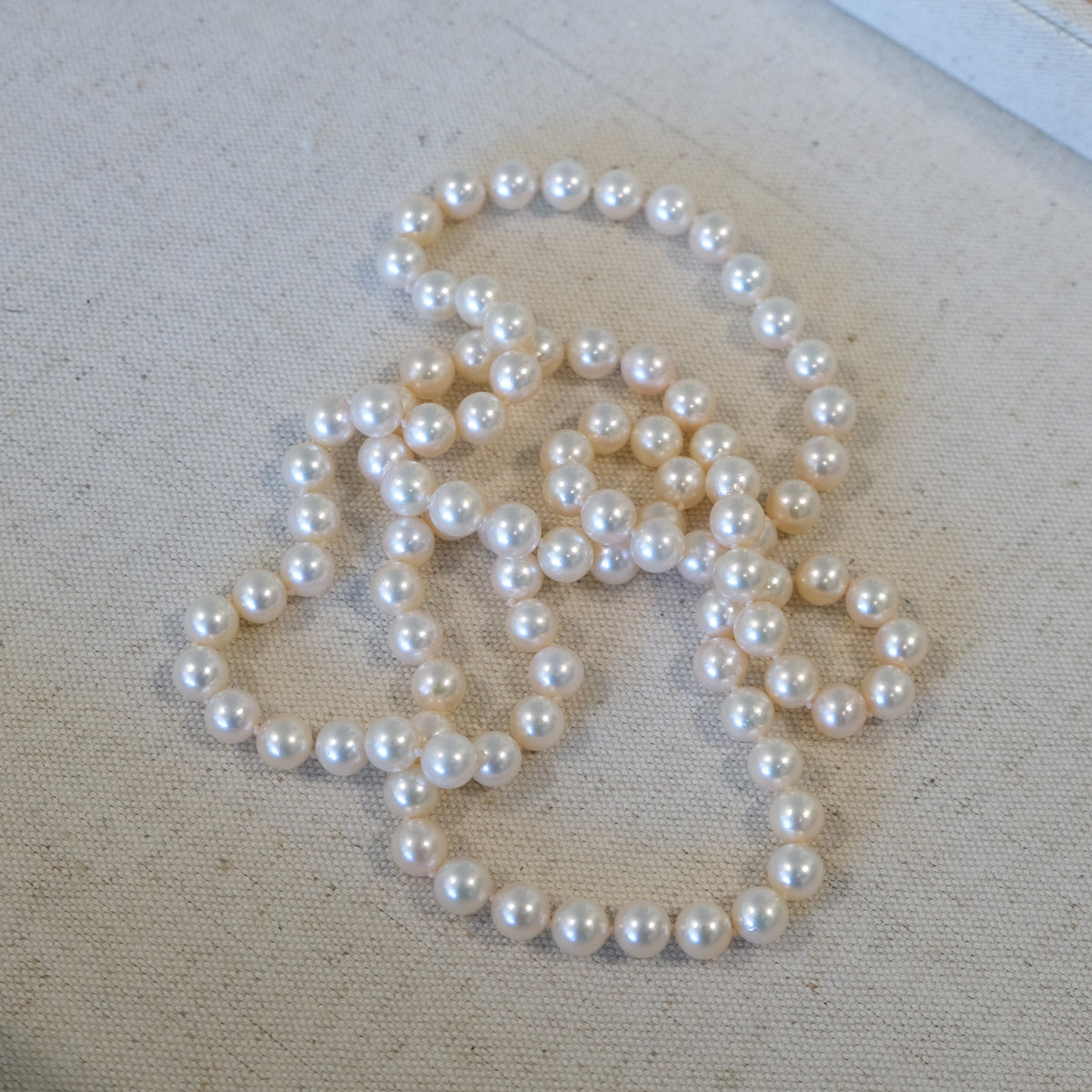 Opera Length Pearl Necklace
