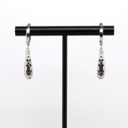 18k Tsavorite & Diamond Earrings
