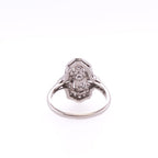 Platinum Art Deco Diamond Ring