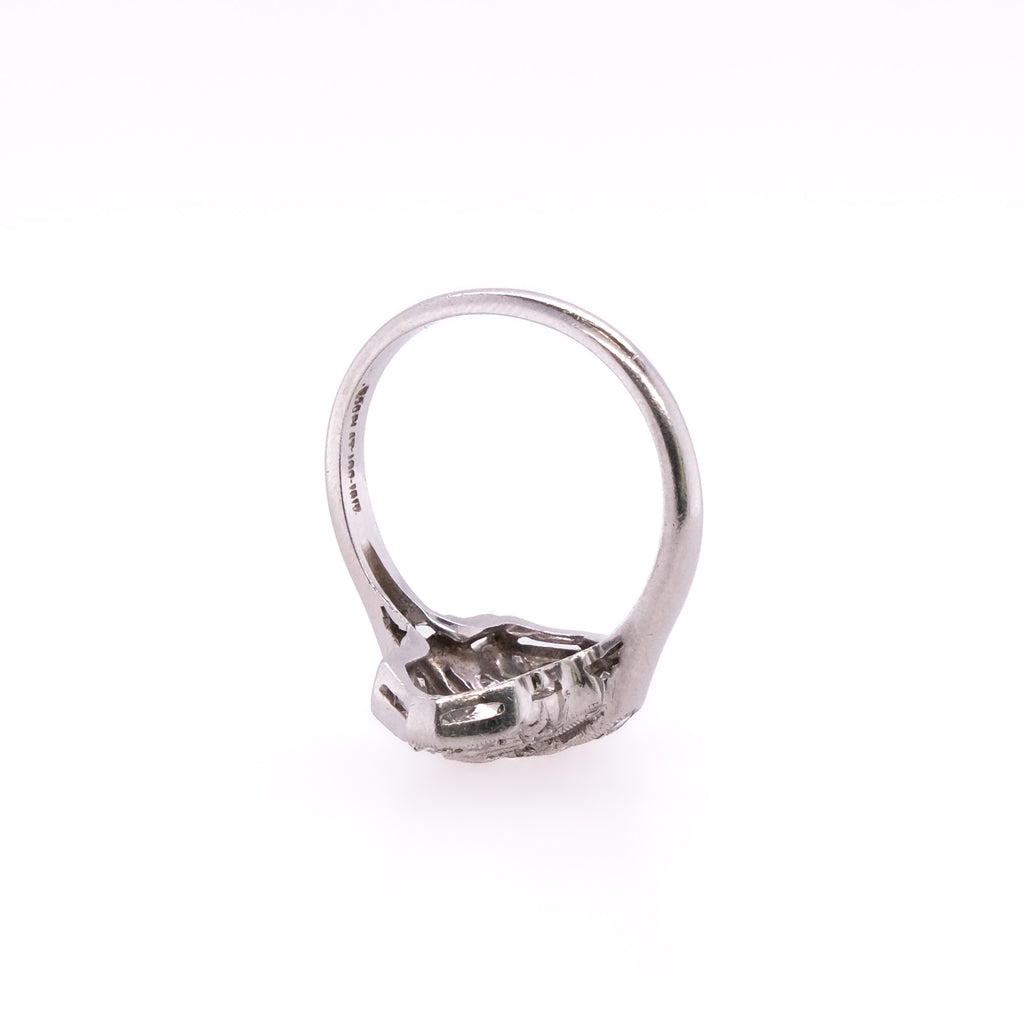 Platinum Art Deco Diamond Ring