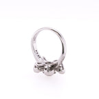 18k Floral Diamond Ring