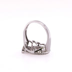 14k Peacock Diamond Cocktail Ring