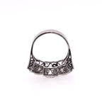 14k Art Deco Diamond Ring