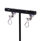 14k Tanzanite & Diamond Earrings