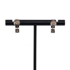 14k Sapphire & Diamond Earrings