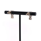 14k Sapphire & Diamond Earrings