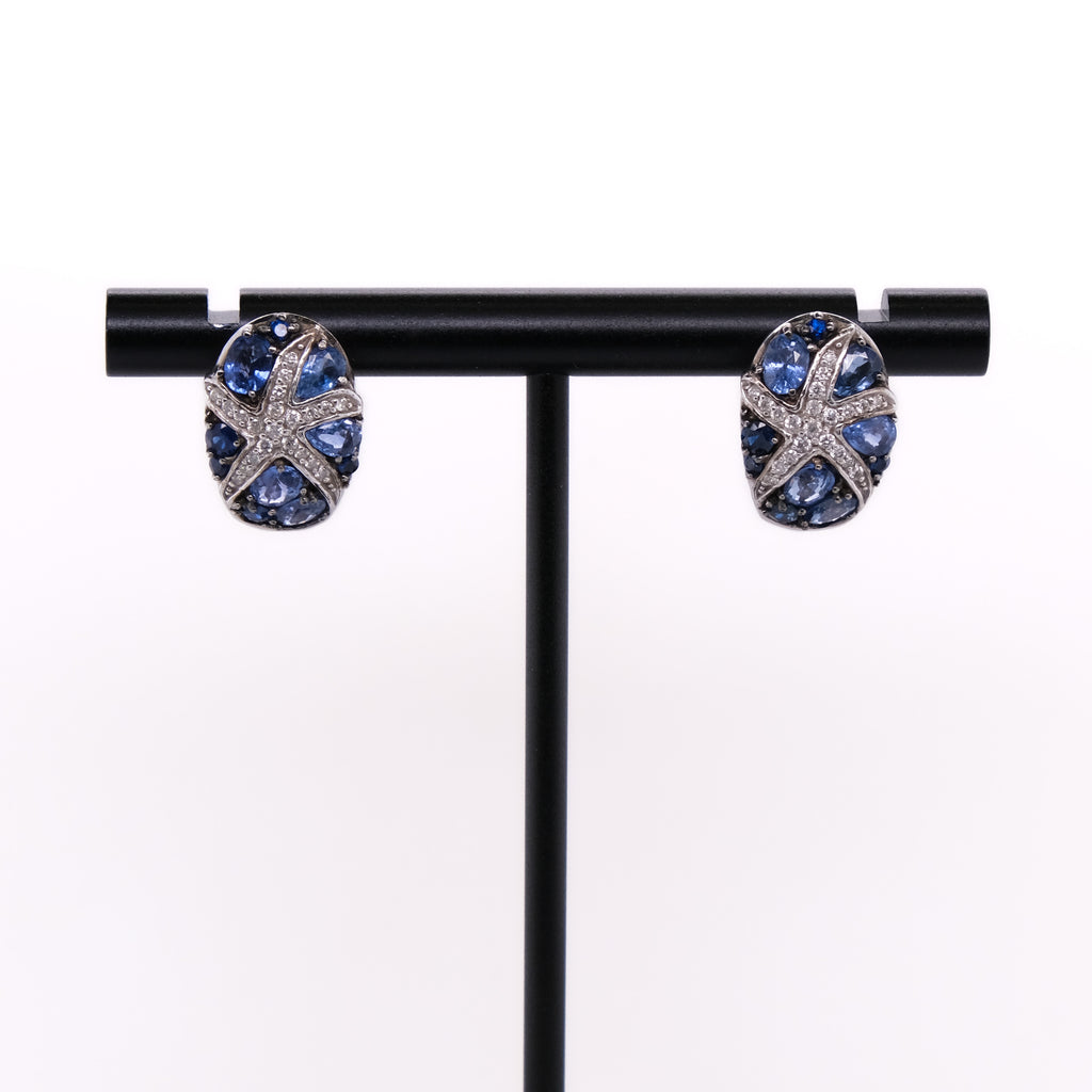 14k Effy Sapphire & Diamond Set
