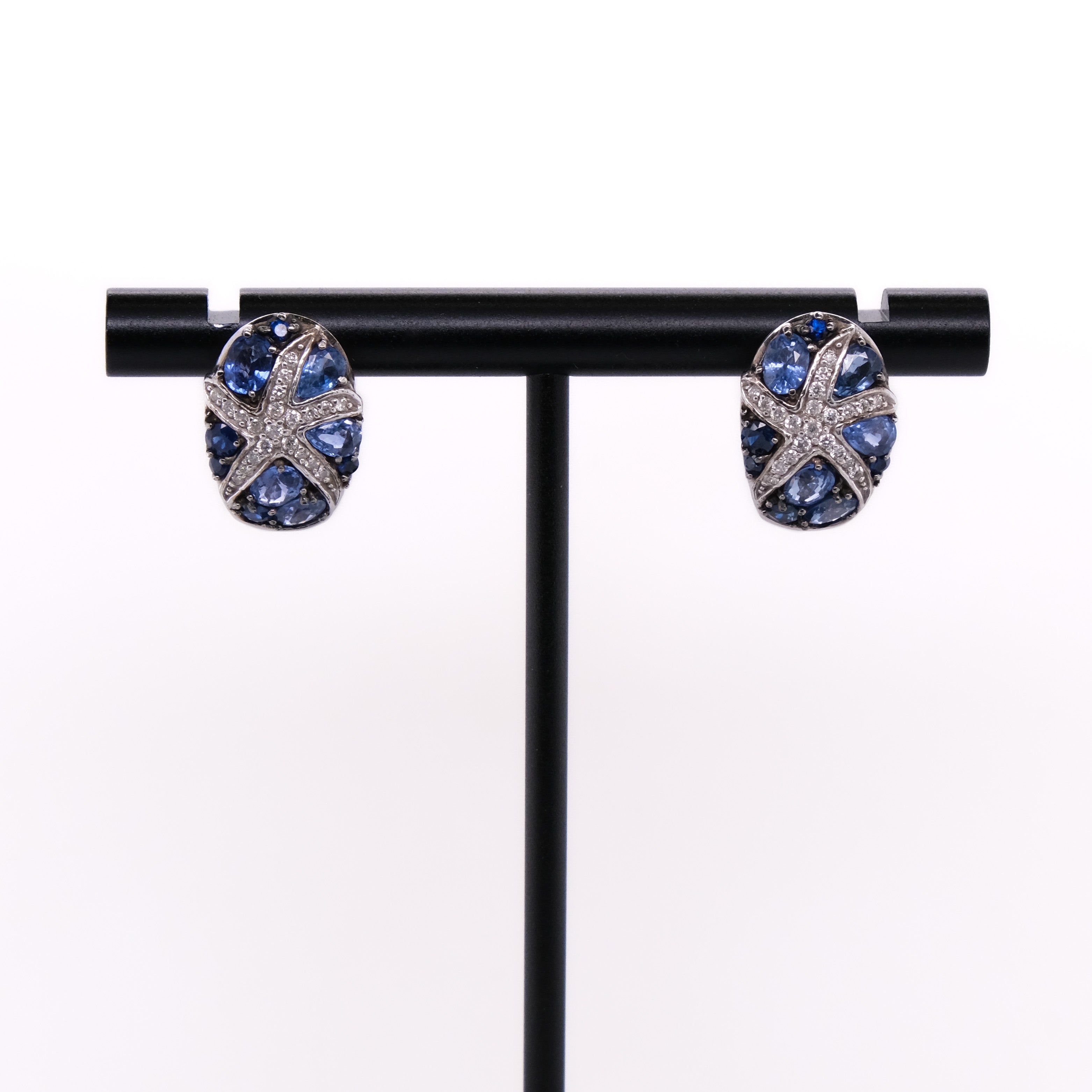 14k Effy Sapphire & Diamond Set