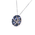 14k Effy Sapphire & Diamond Set