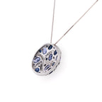 14k Effy Sapphire & Diamond Set