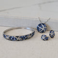 14k Effy Sapphire & Diamond Set
