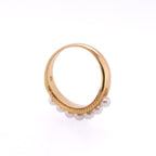 18k Pearl Seed Ring