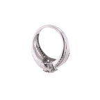 14k Floral Diamond Ring