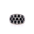 14k Sapphire & Diamond Ring