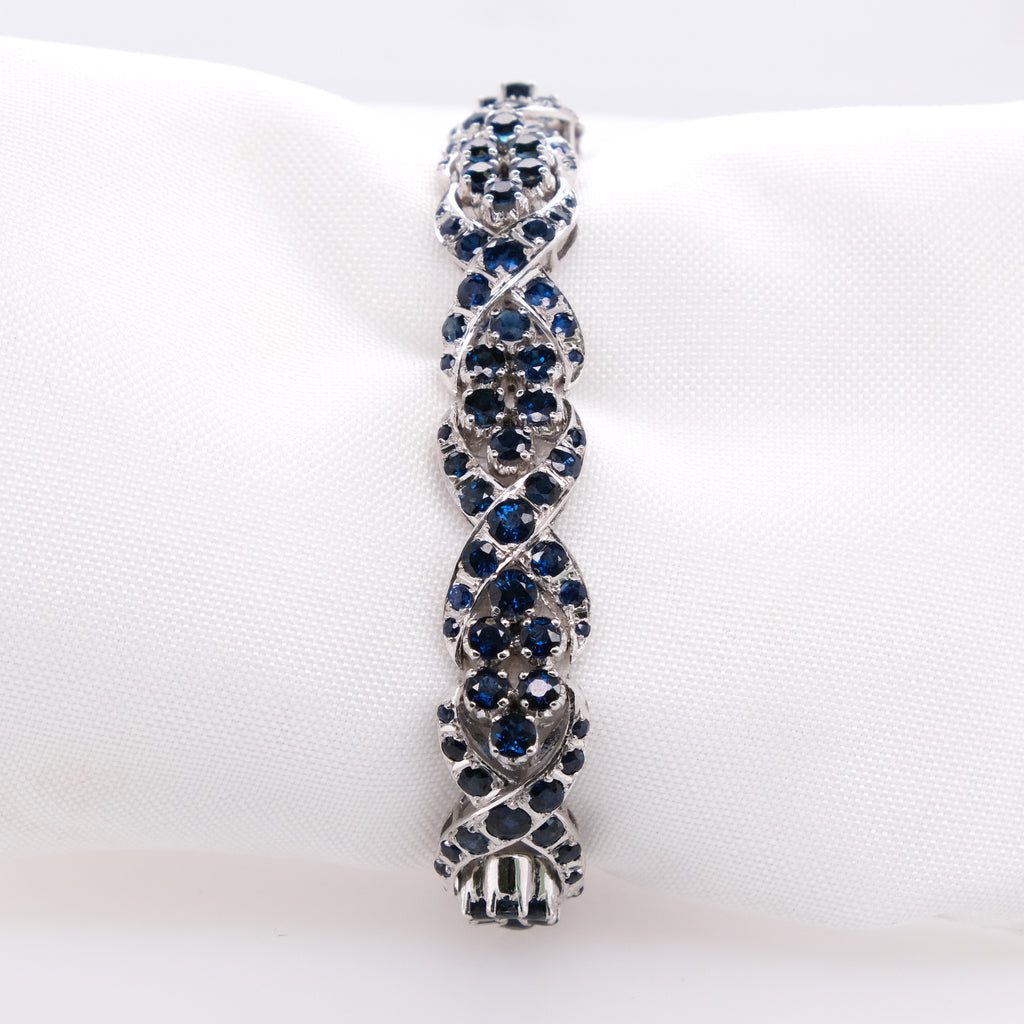 14k Sapphire Bracelet