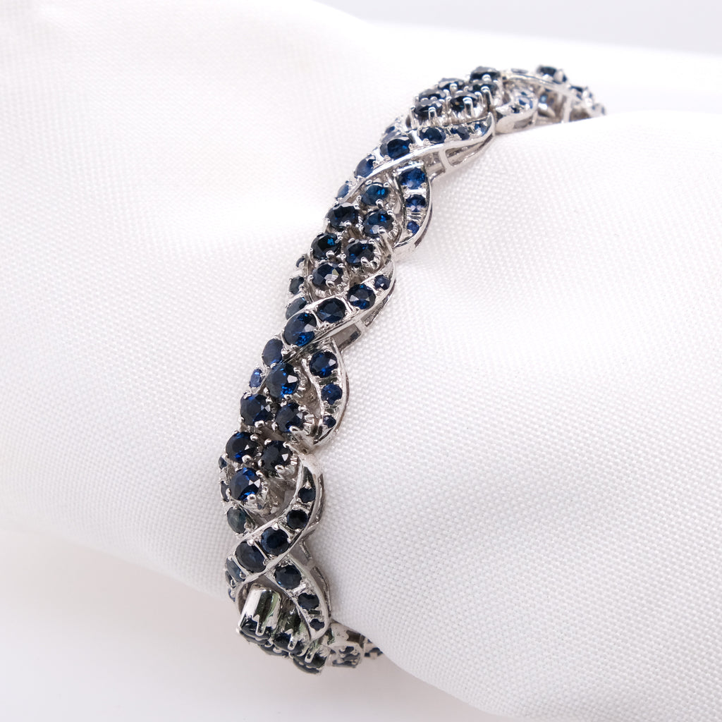 14k Sapphire Bracelet