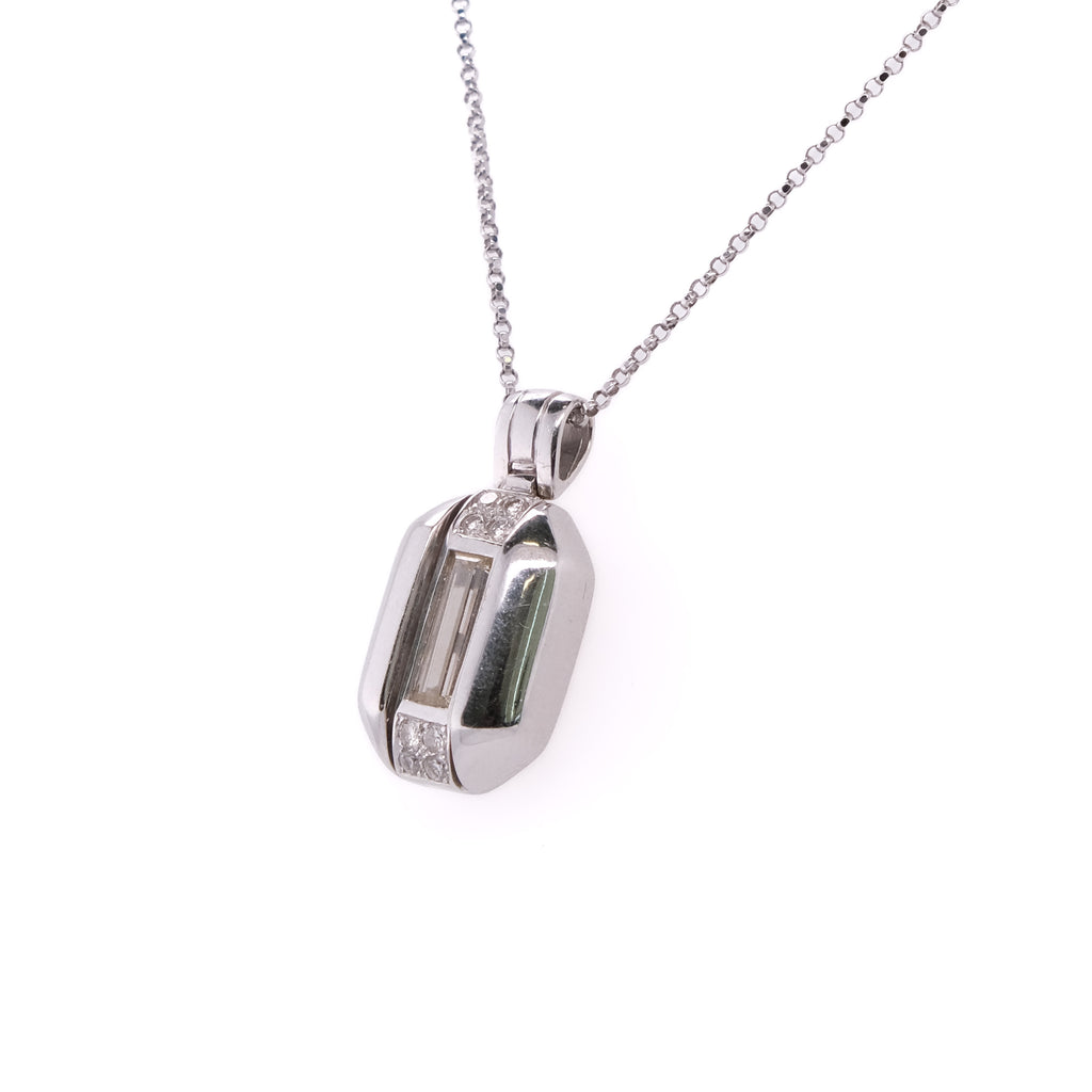 18k Diamond Pendant