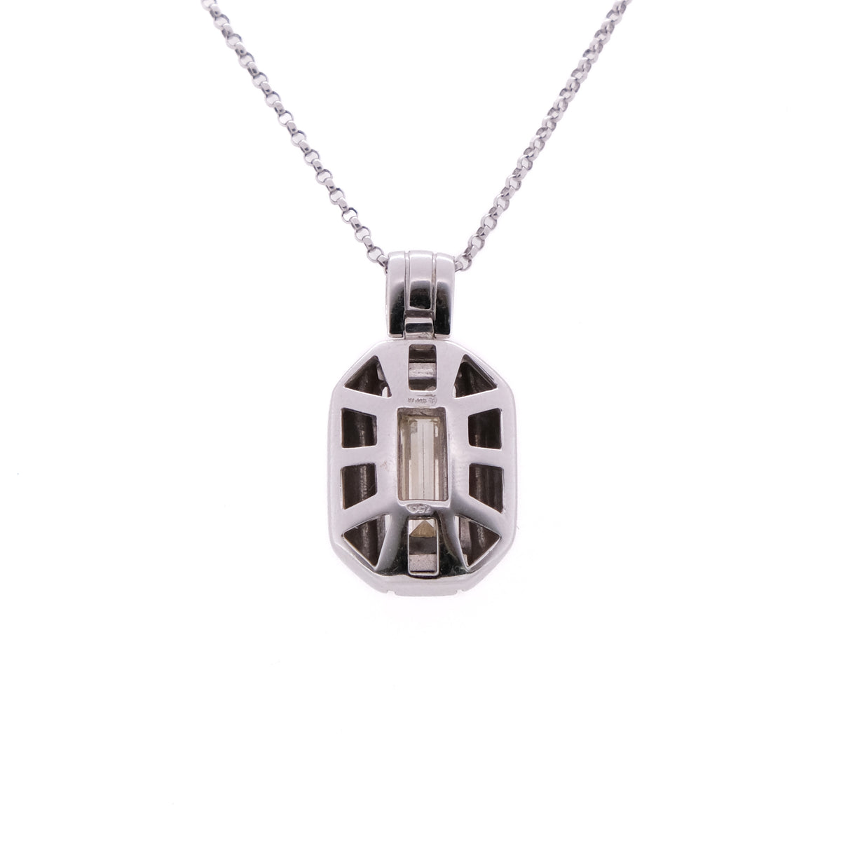 18k Diamond Pendant