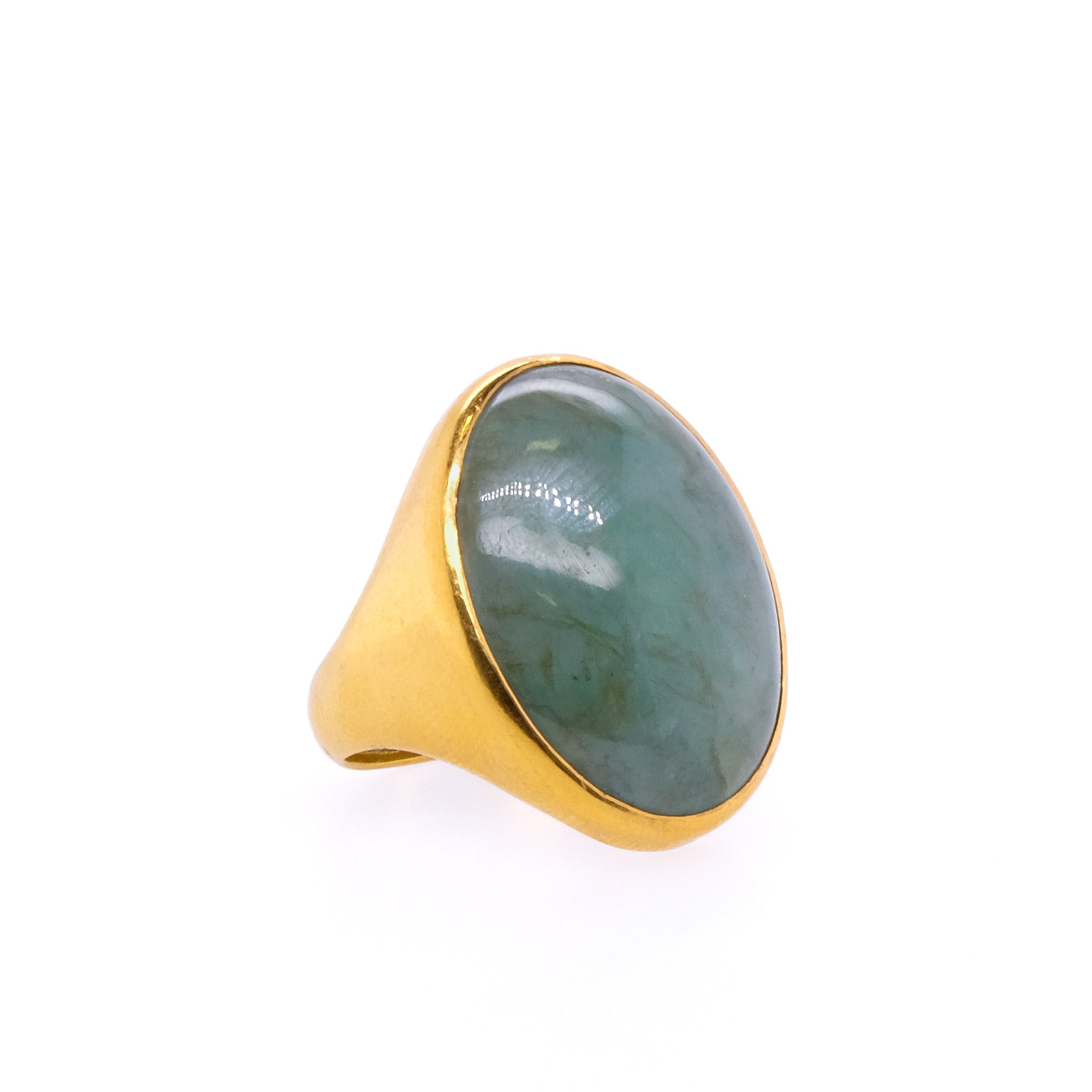 22k Jade Ring