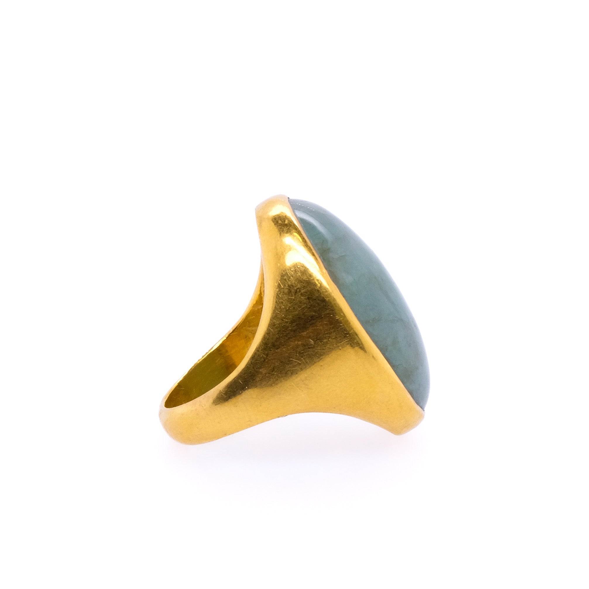 22k Jade Ring