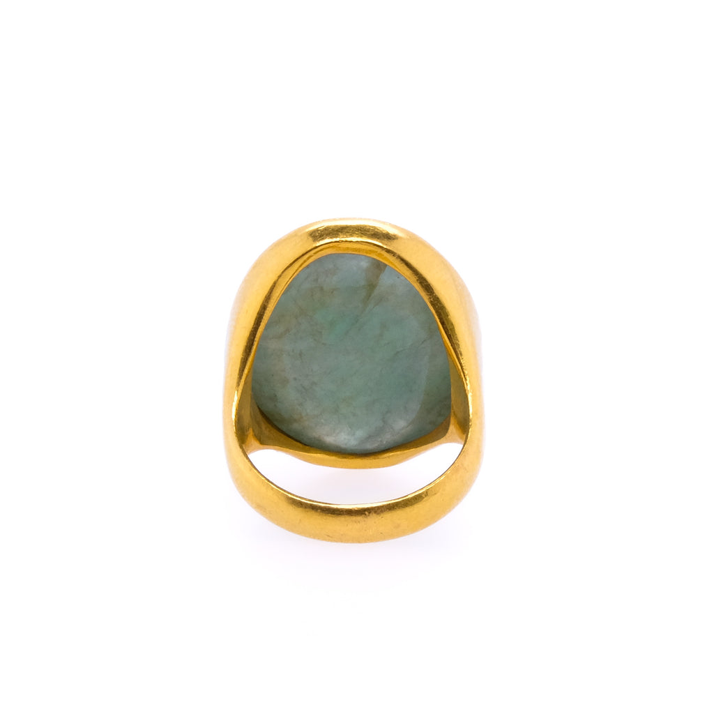 22k Jade Ring