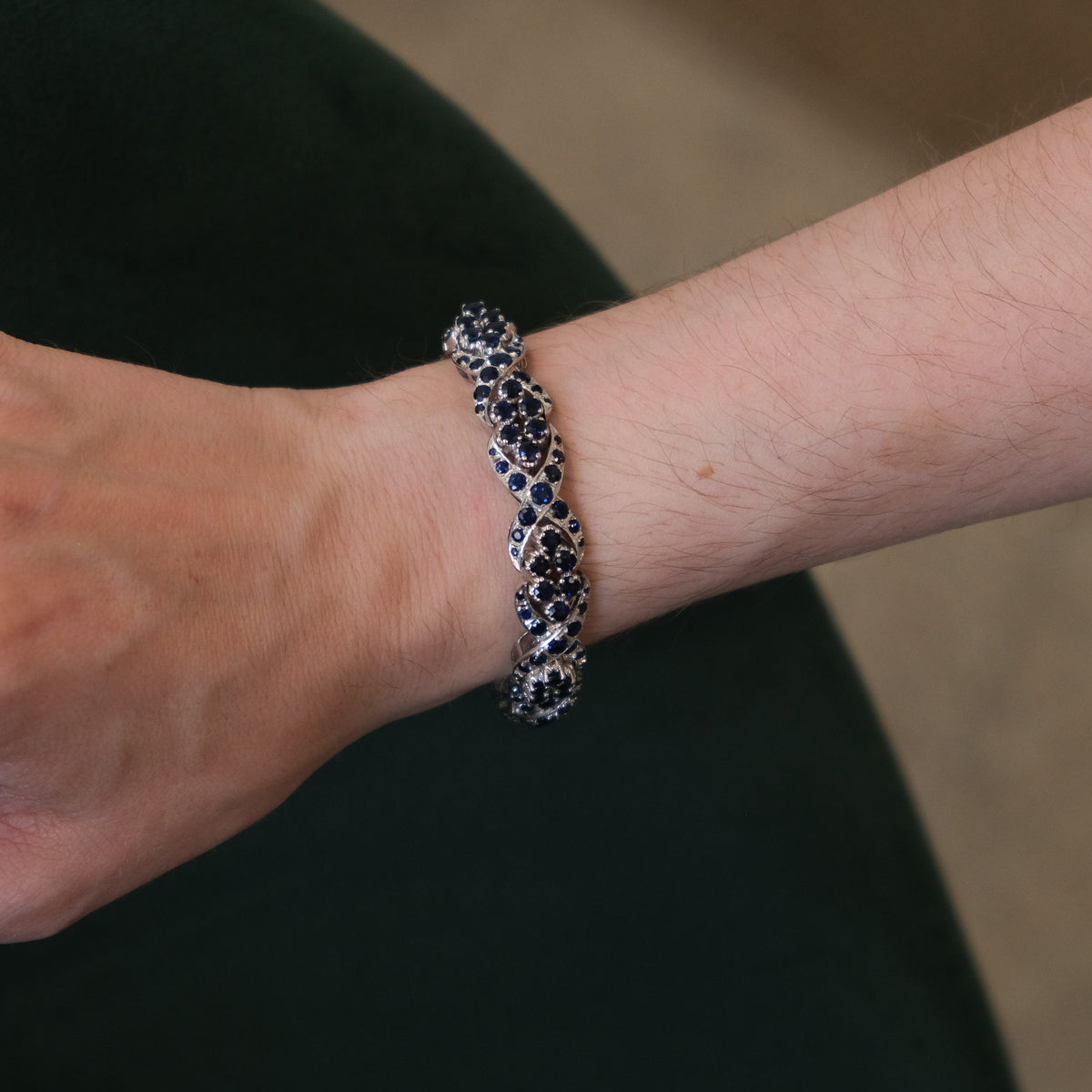 14k Sapphire Bracelet