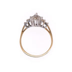 14k Marquise Diamond Ring