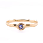 14k Tanzanite & Diamond Bracelet