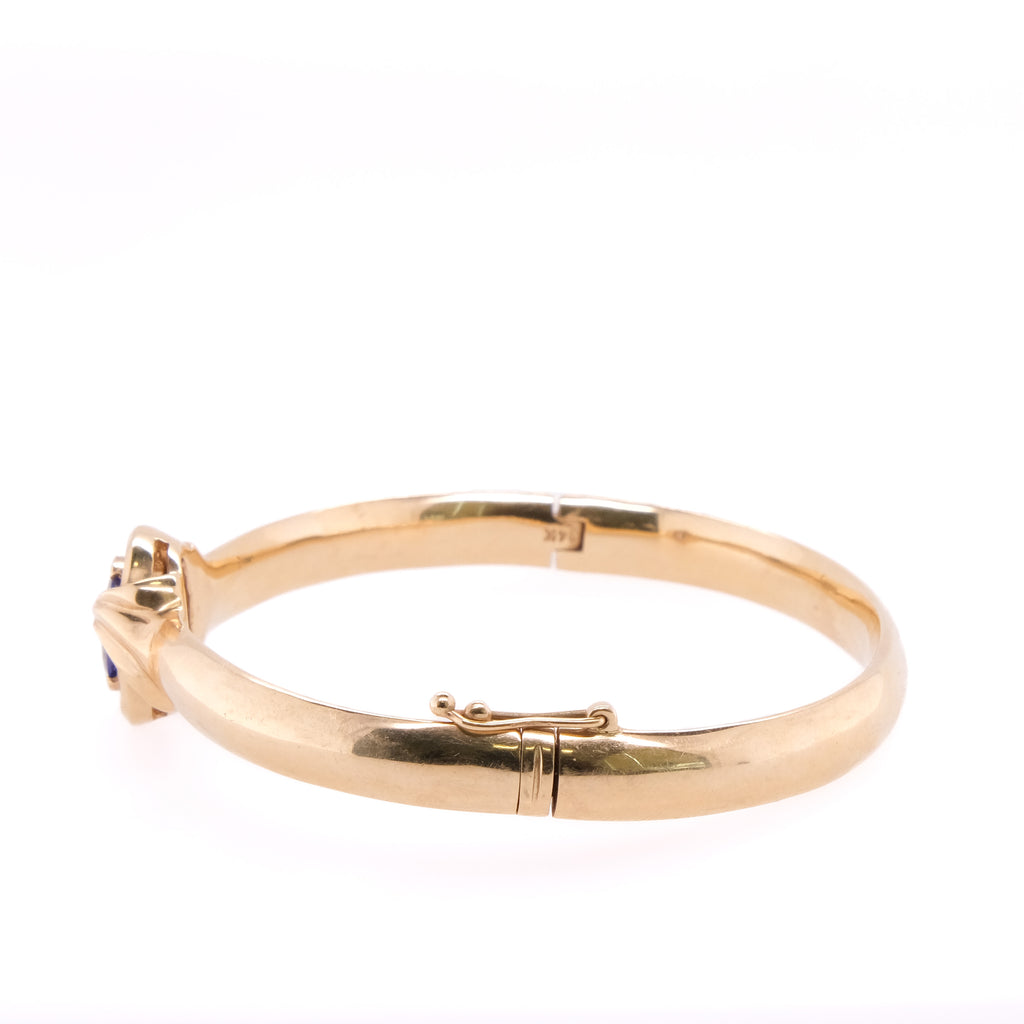 14k Tanzanite & Diamond Bracelet